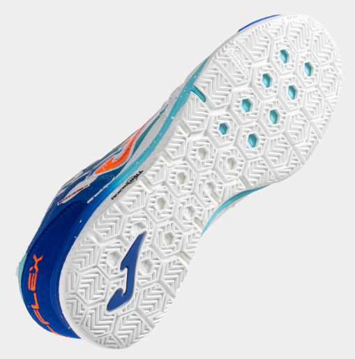 Joma Top Flex Rebound Indoor - White/Royal Blue
