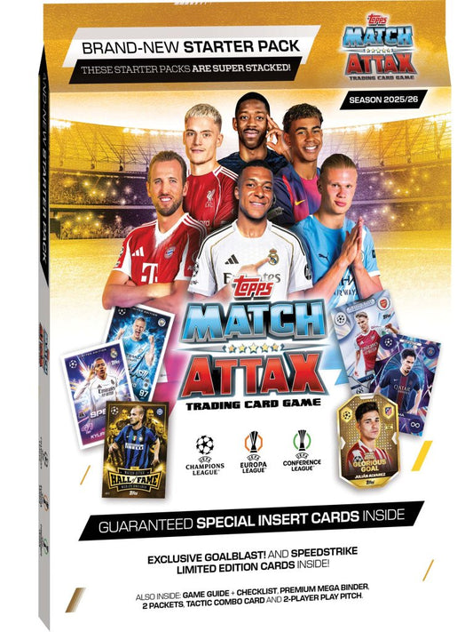 UEFA Match Attax Champions League 25/26 Edition Starter Pack