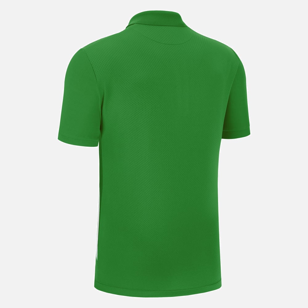 Macron Rap Polo - Green/White