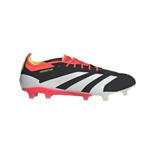 adidas Predator 24 Elite FG - Core Black/Cloud White/Solar Red