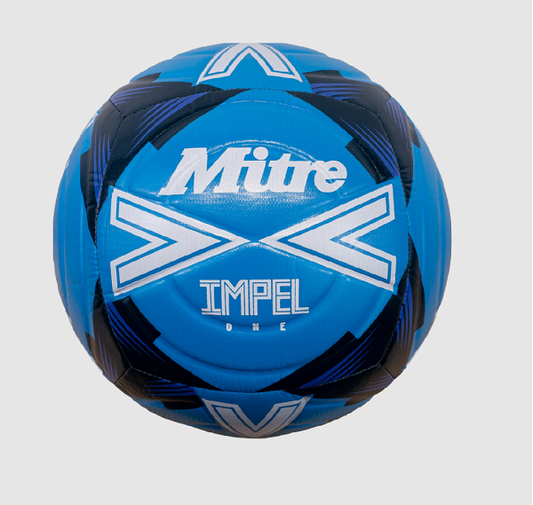 Mitre Impel One 24 Football - Blue/White/Silver