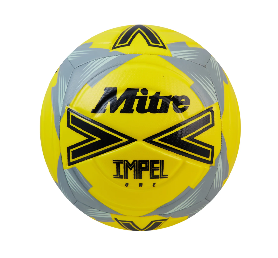 Mitre Impel One Football - Yellow/Black