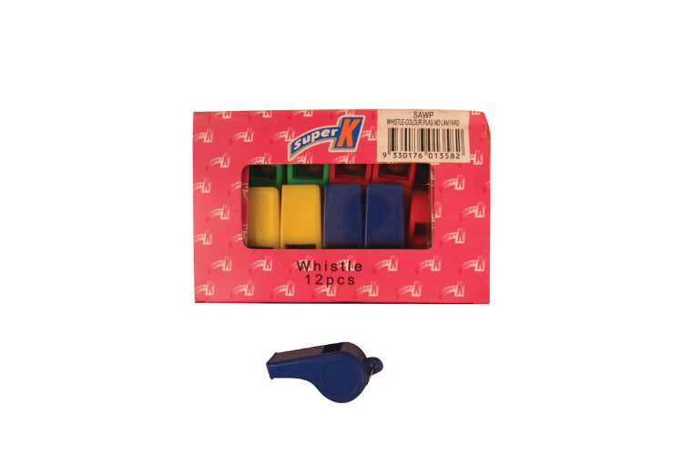 Plastic Whistle - Colour