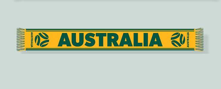Football Australia Jacquard Scarf