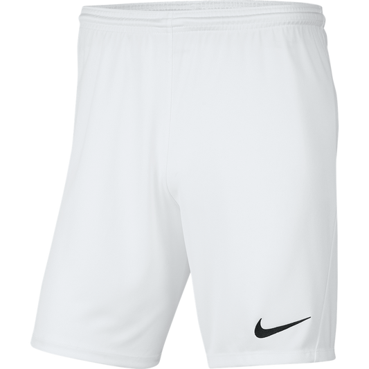 Nike Youth Park II Knit Short - White/Black