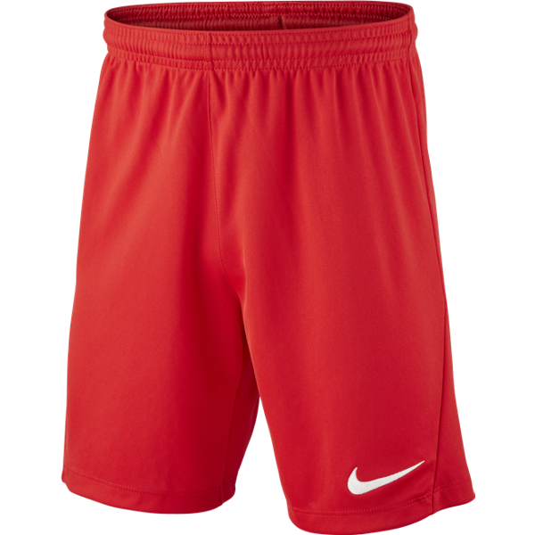 Nike Youth Dri-Fit Park III Knit Shorts - Red