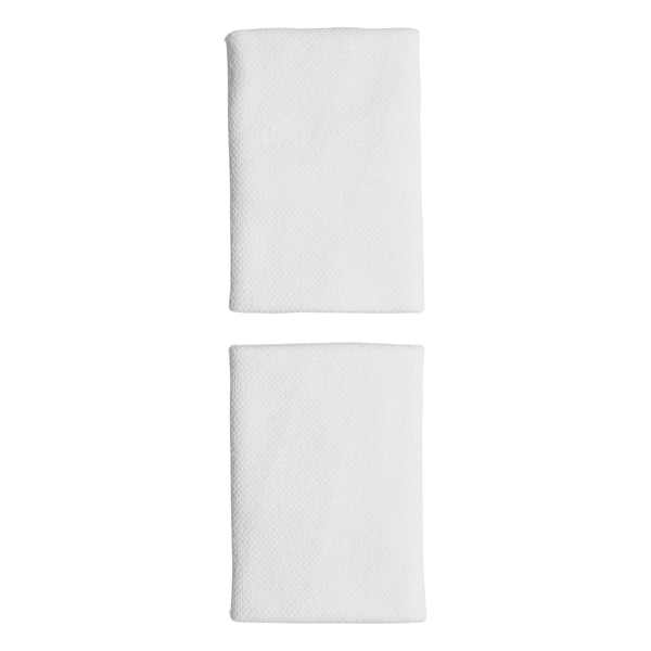 adidas Tennis Wristband Large - White/Black