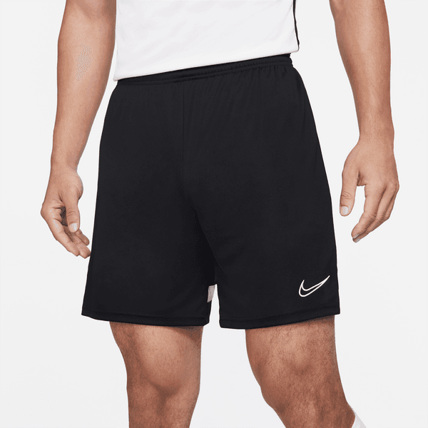 Nike Dri FIT Academy Men s Knit Soccer Shorts Black Soccer World
