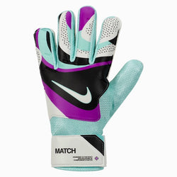 Nike Match Goalkeeper Gloves - Black/Hyper Turquoise/Rush Fuchsia/White