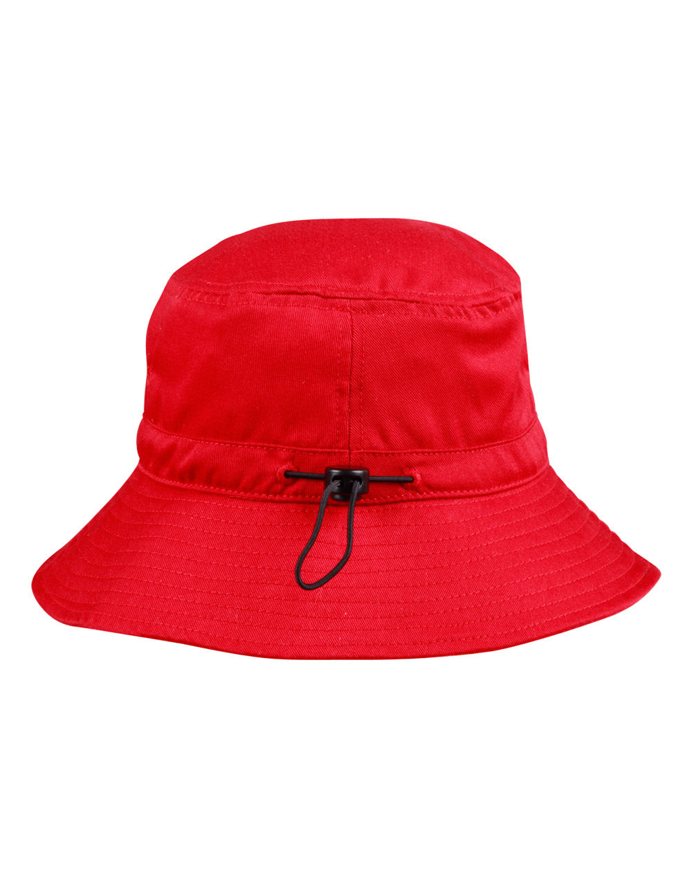 Bucket hat with toggle - Red