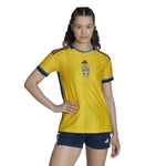 adidas Sweden 22 Home Women's Jersey - Eqt Yellow
