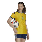 adidas Sweden 22 Home Women's Jersey - Eqt Yellow