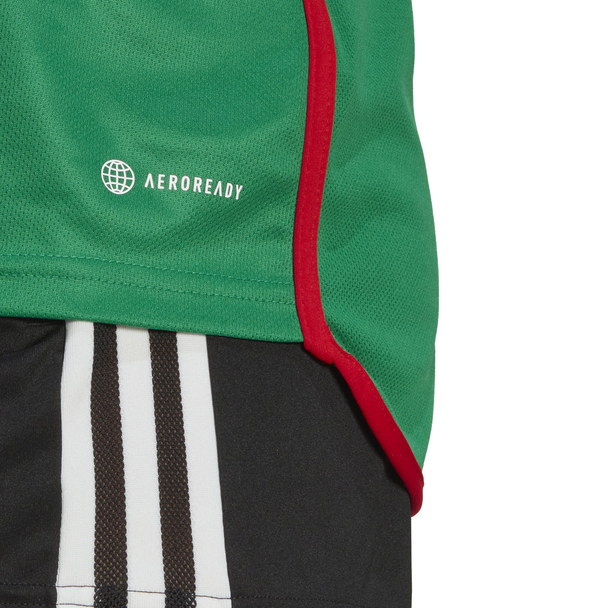 Green and cheap red adidas