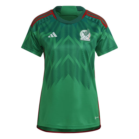 adidas Mexico 22 Home Women's Jersey - Vivid Green