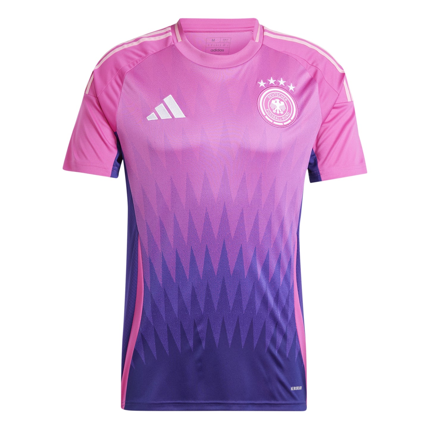 adidas Germany 24 Away Jersey - Semi Lucid Fuchsia / Team Colleg Purple