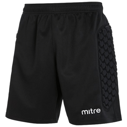 Mitre Guard Padded GK Shorts - Black