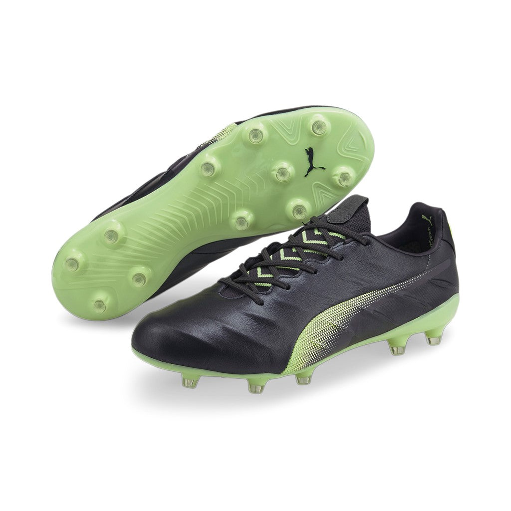 Puma King Platinum 21 FG - Asphalt-Fizzy Light-Periscope