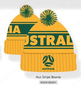 Socceroos Aust Stripe Beanie