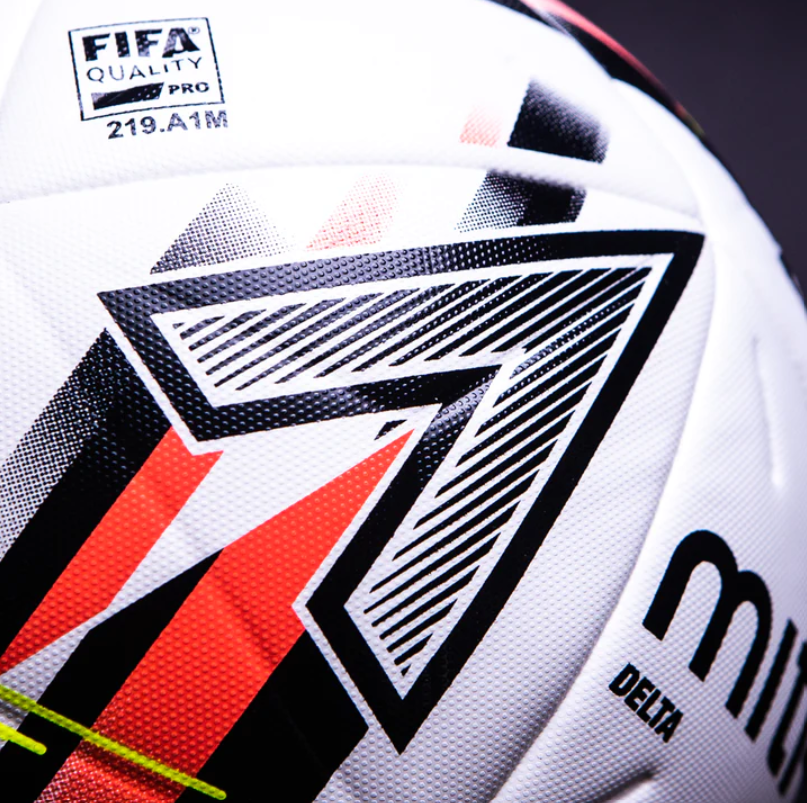 Mitre Delta One Football - White/Black/Orange