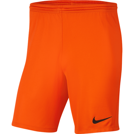 Nike Men's Dri-FIT Park III Short - SAFETY ORANGE