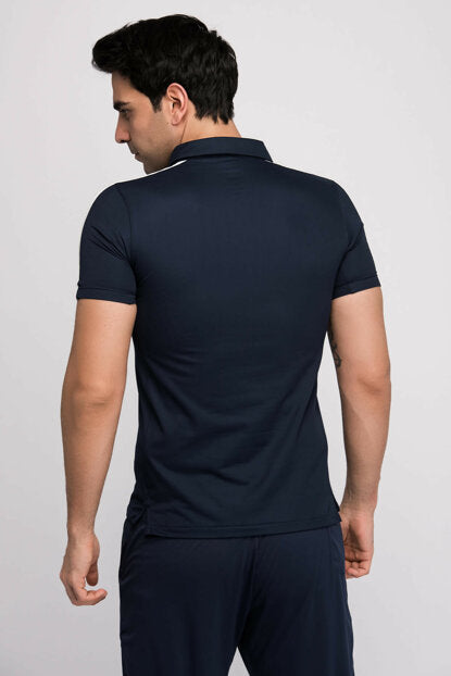 Nike Squad 16 Youth Polo Black/White/White
