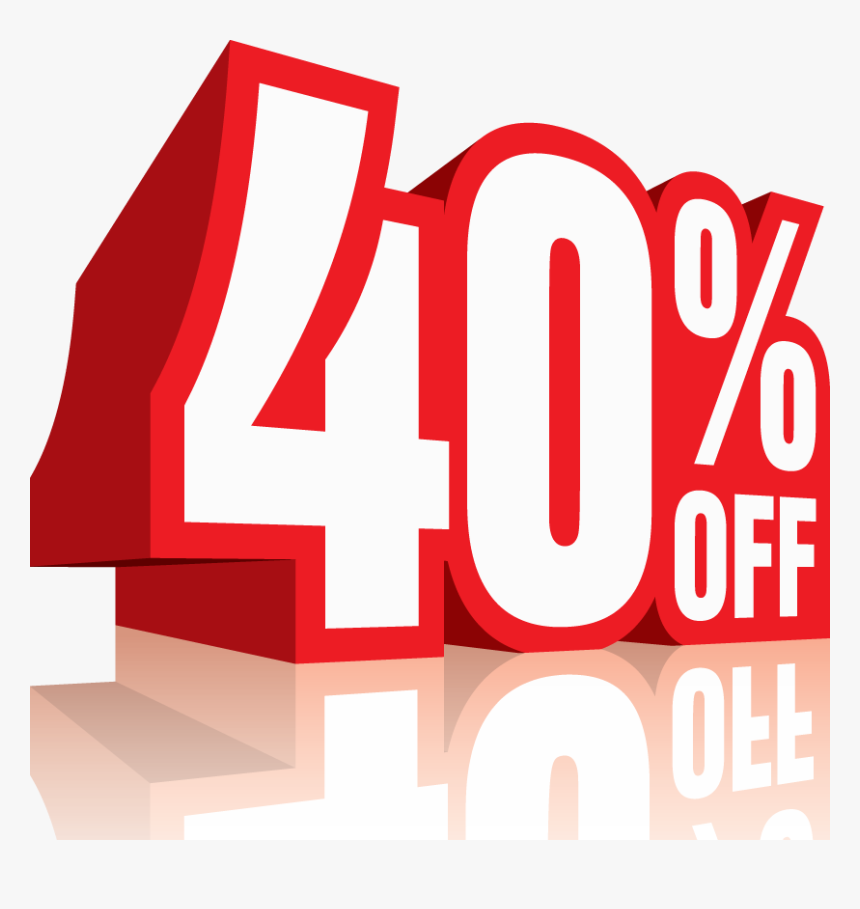 40% off