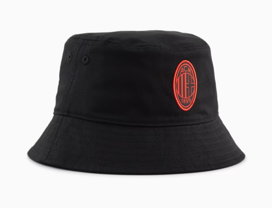 AC Milan ESS Bucket Hat - Black