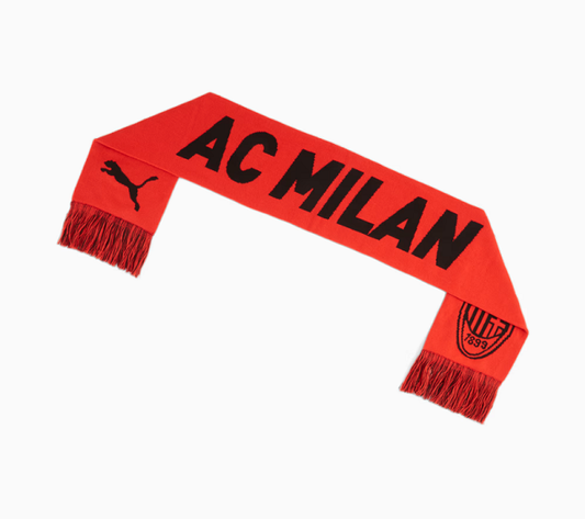 Puma AC Milan Ess Scarf - All Time Red-Puma Black