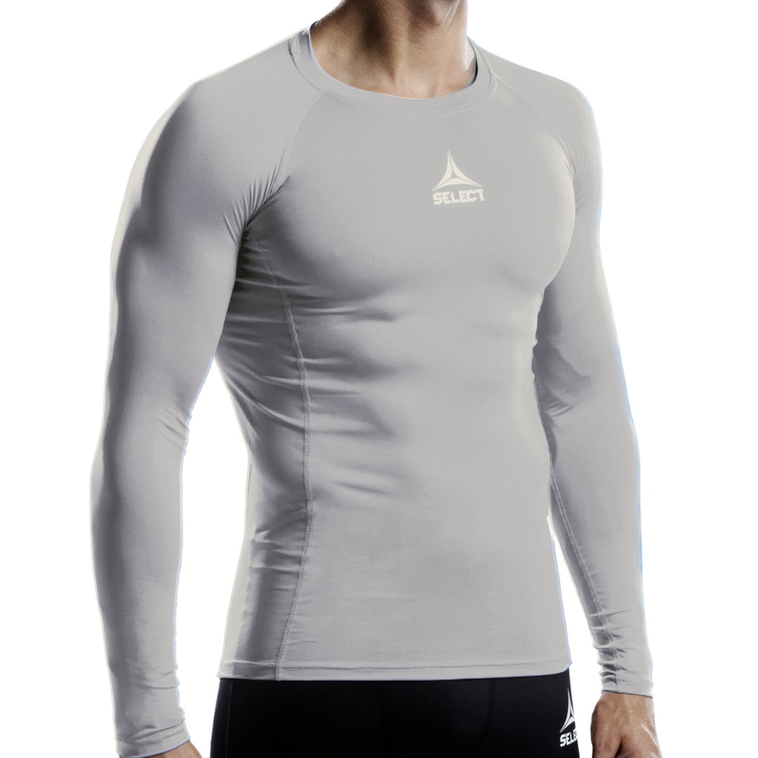 Select Compression Jersey L/S - Grey