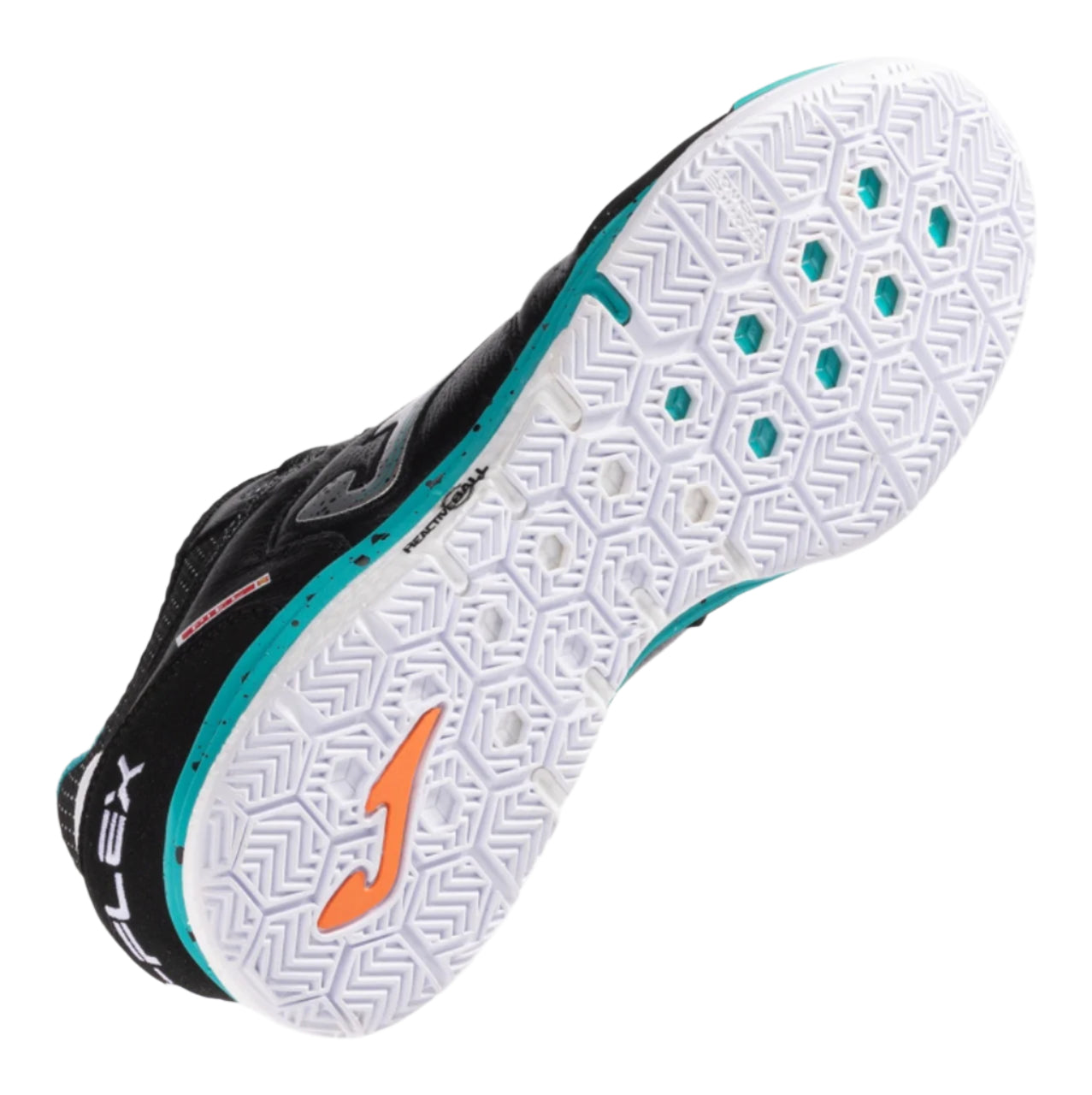 Joma Top Flex Rebound Indoor - Black/Teal/White