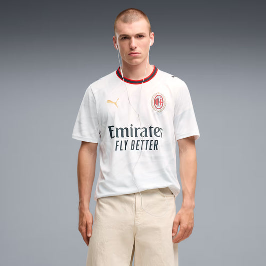 Puma AC Milan 26-27 Away Jersey - White-Victory Gold