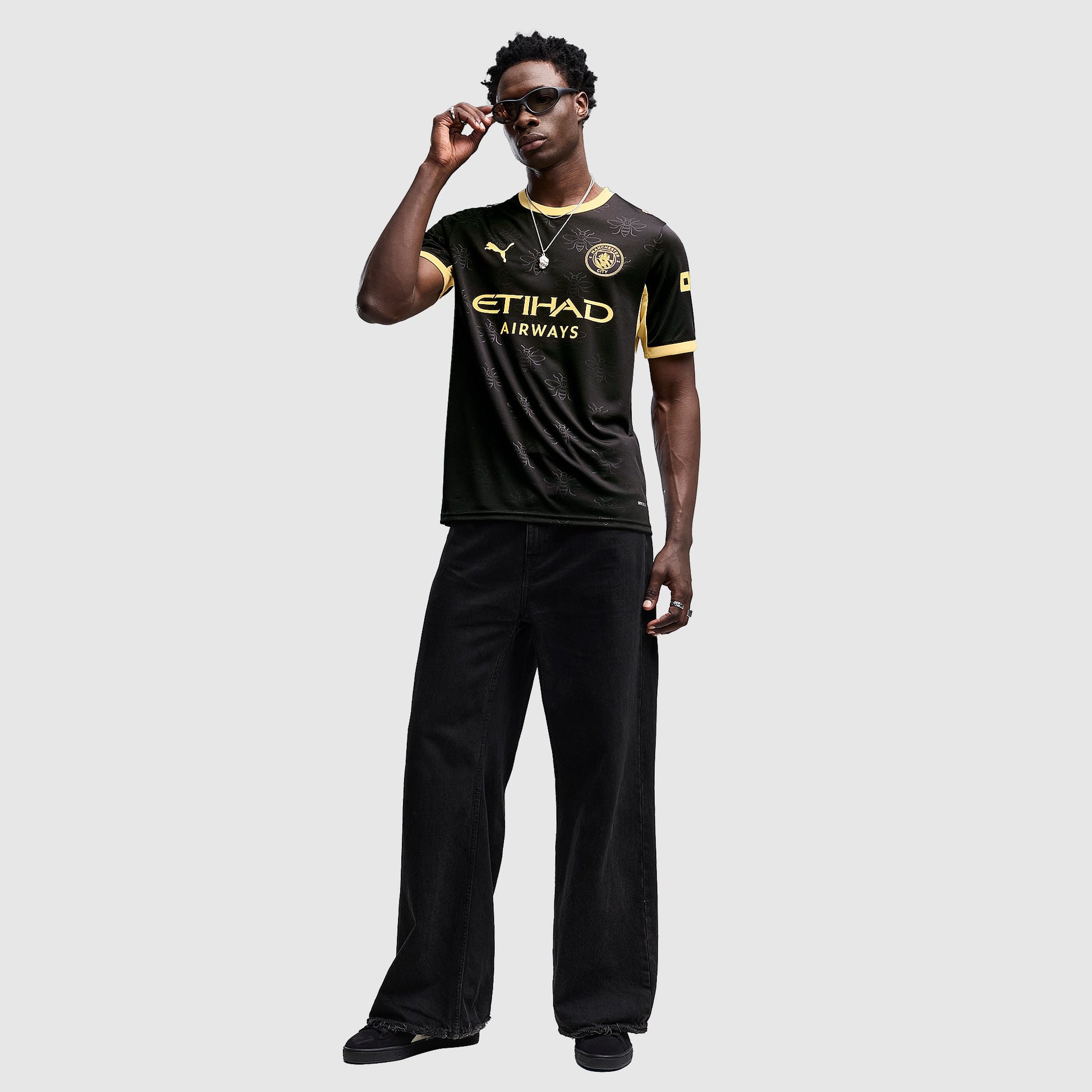 Puma Manchester City FC 26-27 Away Jersey - Black alternate view