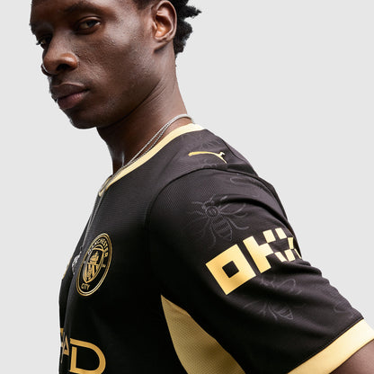 Puma Manchester City FC 26-27 Away Jersey - Black detail view