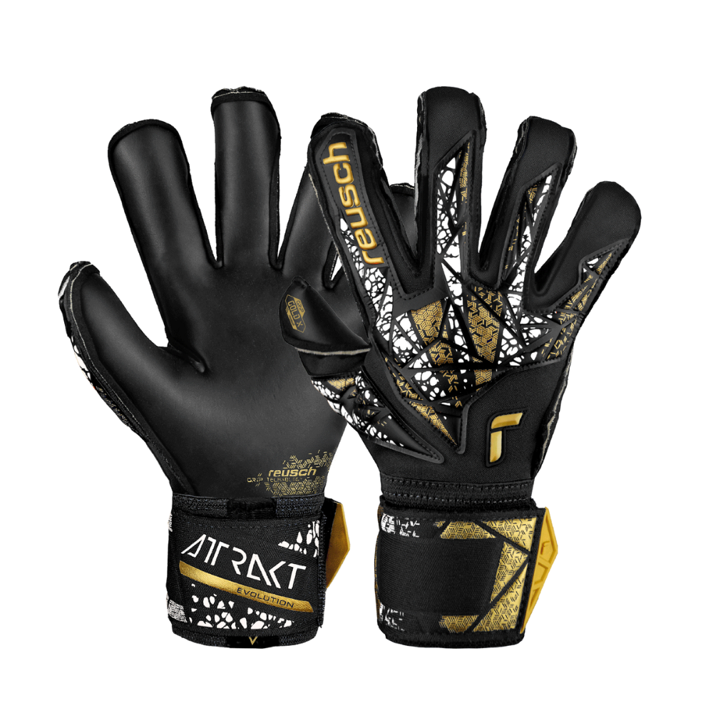 Reusch Attrakt Gold X Evolution Cut Finger Support