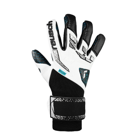 Reusch Attrakt Freegel Fusion Goaliator - Whit/Silver/Black
