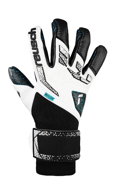 Reusch Attrakt Freegel  Fusion Goallator - Whit/Silver/Black