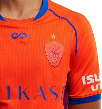 Brisbane Roar FC 24-25 Home Jersey - Orange & Dutch Blue