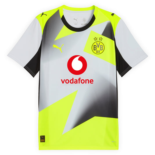 Puma Borussia Dortmund BVB 25-26 Away - Silver Mist-Yell
