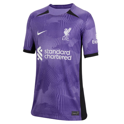 Nike Liverpool FC 23-24 3rd Jr Jersey - Space Purple/White