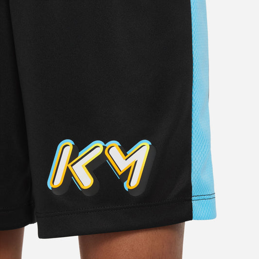 Nike Kylian Mbappé Dri-FIT Shorts - Black/Baltic Blue