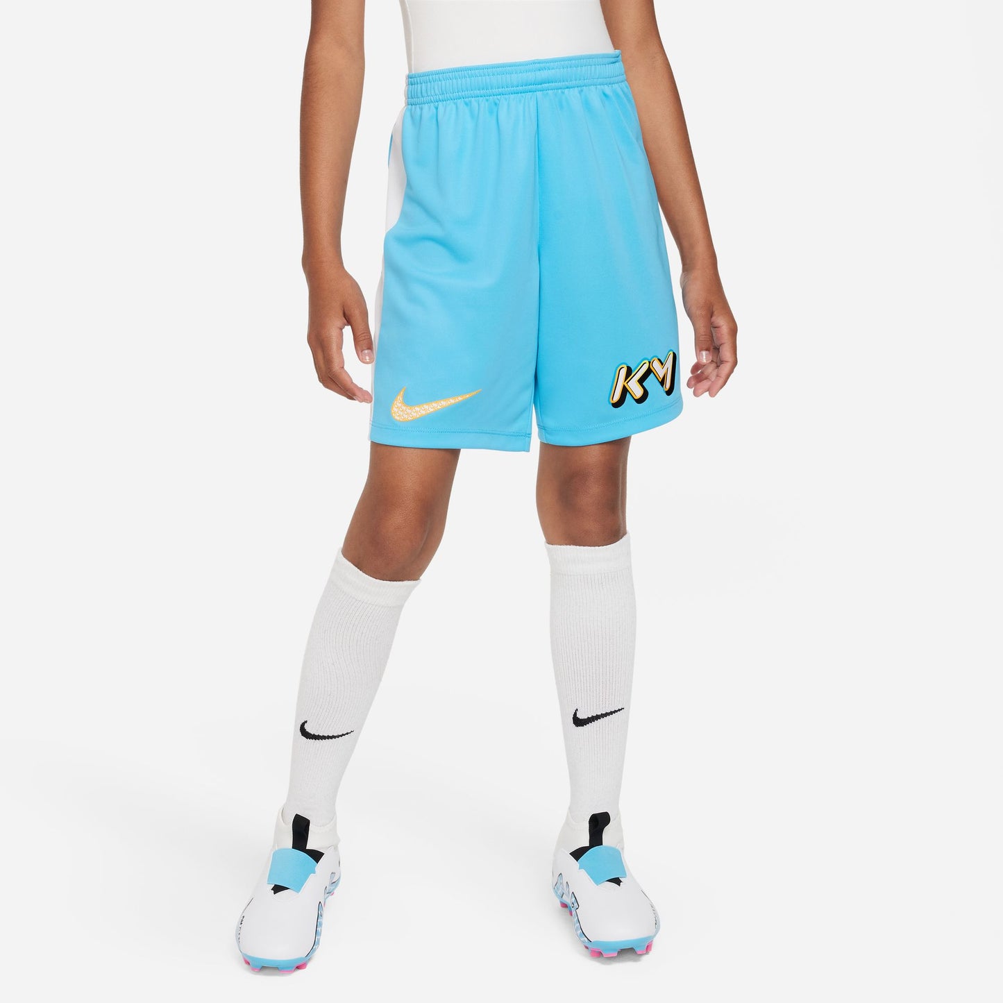 Nike Kylian Mbappé Dri-FIT Shorts - Baltic Blue/White