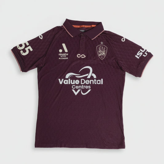 Brisbane Roar FC 25-26 Away Jersey - Maroon