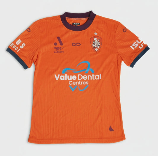 Brisbane Roar 25-26 Youth Home Jersey - Orange