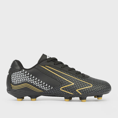 Sfida Catalyst Junior Football Boots — Black/Gold