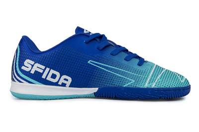 Sfida Conquer Kids Indoor Football Shoes in Royal Blue