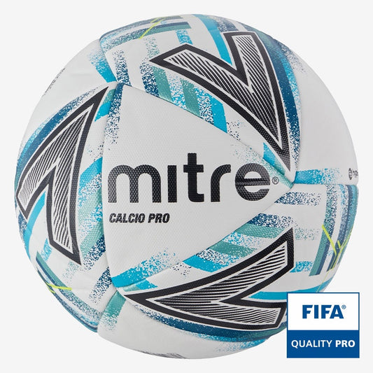 Mitre Calcio Pro Match Ball - White/Blue