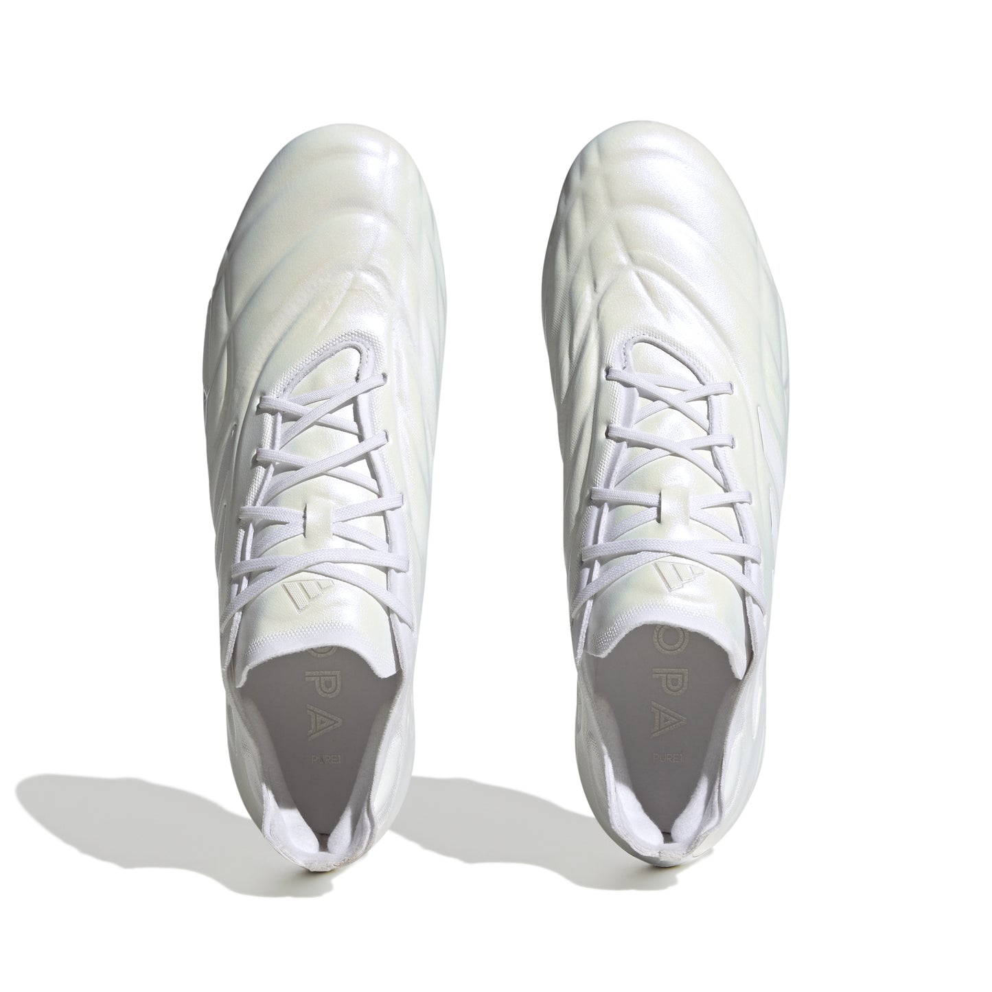 adidas Copa Pure.1 FG - Cloud White / Cloud White / Zero Metalic