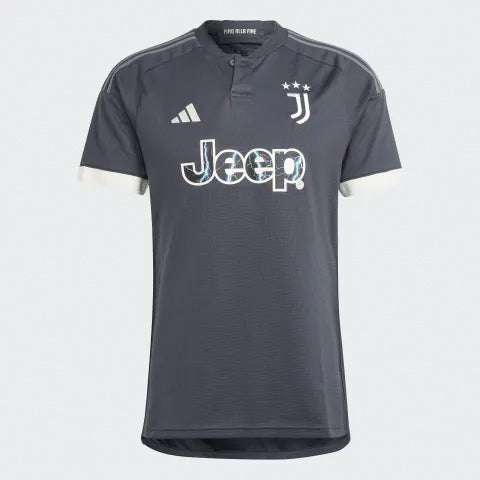 adidas Juventus 23-24 3rd Jersey - Carbon / Cream White