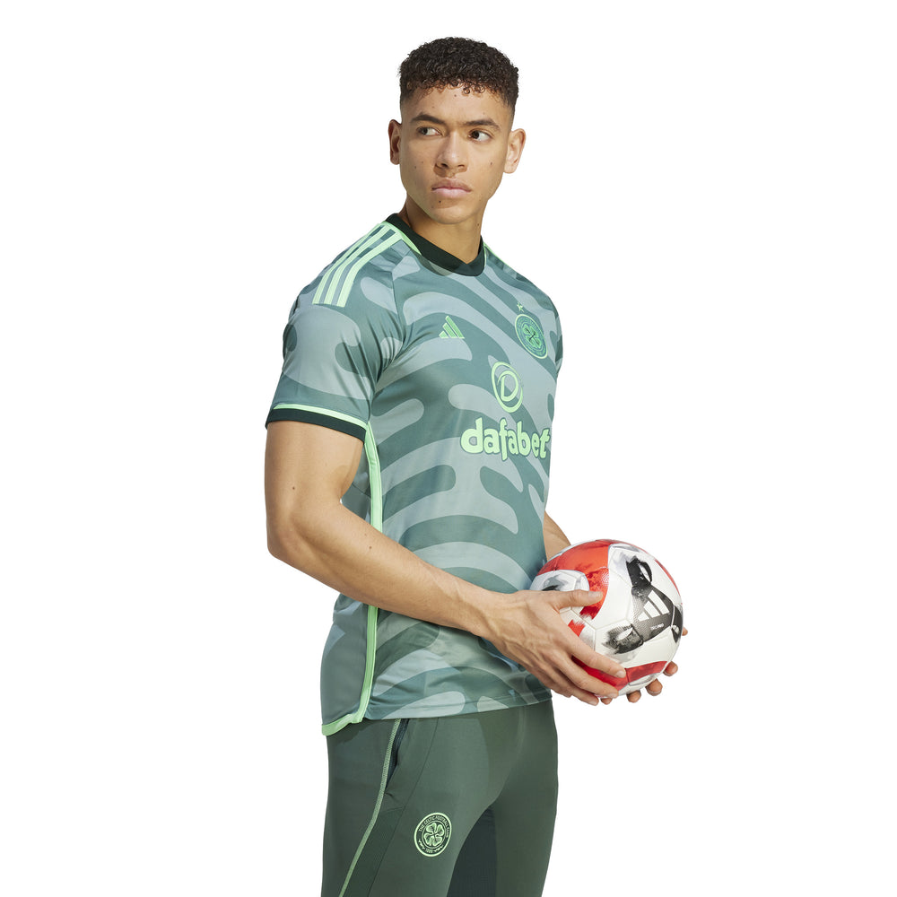adidas Celtic FC 23-24 3rd - Vista Green / Beam Green – Soccer World