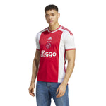 adidas Ajax Amsterdam 23-24 Home Jersey - White/Red